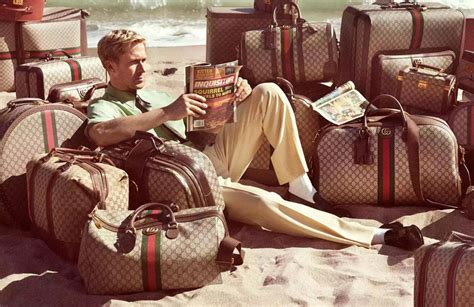 gucci valigeria campaign|ryan gosling gucci campaign.